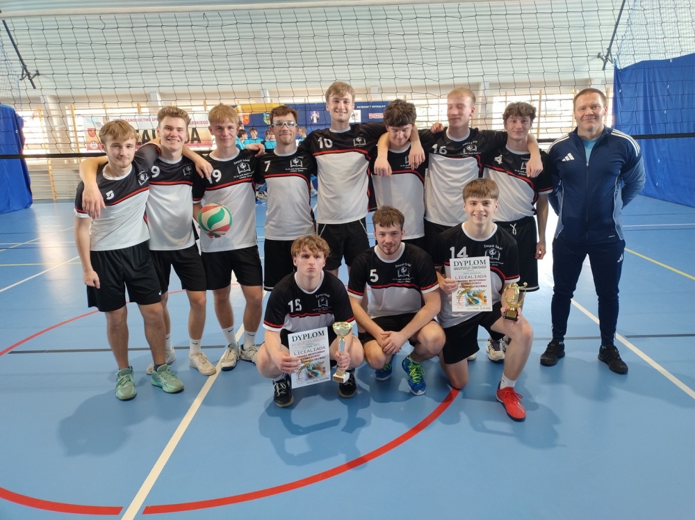 Sporty szkolne: Licealiada w siatkówce chłopców w Rabce-Zdroju. Zwycięstwo Zespołu Szkół z Rabki