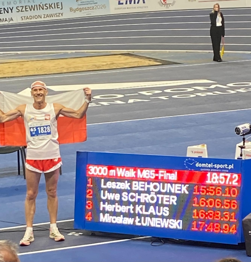 Lekkoatletyka: Sukcesy zakopiańskich chodziarzy na mistrzostwach Europy Masters (zdjęcia)